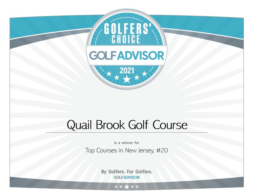 Awards Quail Brook Golf Course